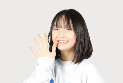 中学1年 藤本 美凛