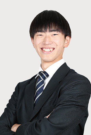 課外活動で培った<br>協働する力「生徒が主役」の<br>伝統をつなぐ 3つの主義 藤田 倖太朗