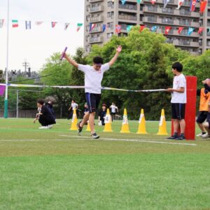 クラス対抗リレー ゴール‼