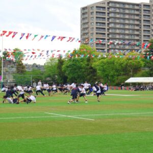 中3学年競技綱取り