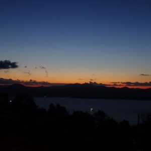 函館の夕暮れ